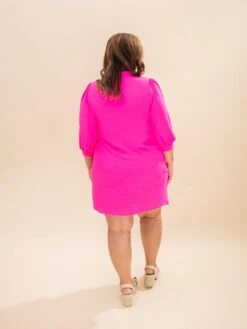 Airflow 3/4 Peasant Sleeve Dress | S-2XL -Discount Divas Shop 4b8c5fe39dfedc7b7f2cfe9e7f4e8c54