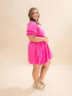 Solid Babydoll Short Dress With Bubble Skirt Detail | S-L -Discount Divas Shop 4ba1c2adf5e4215ea3283e15dd7871a9
