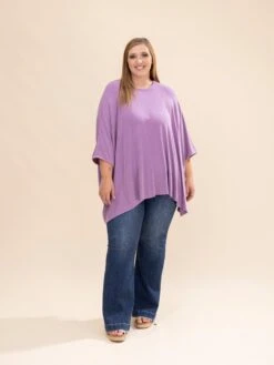 Oversized Dolman Sleeve Washed Top | S-3XL -Discount Divas Shop 4c5d838eba9b0f2d9252239259f3ab5c