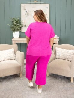 Crinkle Textured V-Neck Drop Shoulder Top | S-3X Pair W/ 53466 -Discount Divas Shop 4dde4ff29bfc0207ef6cd81967d340f2