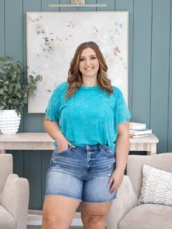 Mica Denim Super High Raw Hem Mid Length Shorts | S-3X 10 Mica Denim Super High Raw Hem Mid Length Shorts | S-3X -Discount Divas Shop 4e400a242c4dca3f6d79e893128a6da4