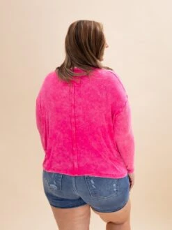 Zenana Washed Raised Rib Dolman Sleeve Round Neck Top | S/M-L/XL -Discount Divas Shop 4ea0bffdea4be9429363d63dbbe5a94f