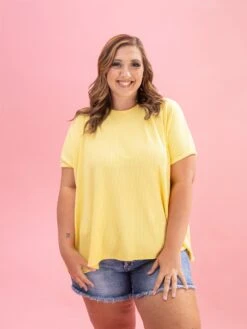 Raised Rib Short Sleeve Top By DD Design | S/M-2X/3X 28 Raised Rib Short Sleeve Top By DD Design | S/M-2X/3X -Discount Divas Shop 4fa038ee5decb13906ff999b8fef1ab6