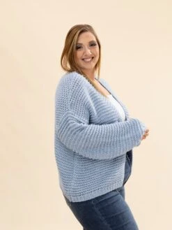 Waffle Knit Drop Shoulder Open Cardigan | XS/S-M/L -Discount Divas Shop 4ffc4f04e9000a3f80257ff106efd3e2