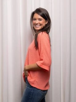 1/2 Sleeve Round Neck Waffle Knit Top | S - 3X 9 1/2 Sleeve Round Neck Waffle Knit Top | S - 3X -Discount Divas Shop 5067879311dda1f06a5587c1e1ee1a7c