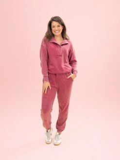 Lived In Snap Pullover By DD Design | S-3XL -Discount Divas Shop 50ad204c7bd603cbd7869873d899430b