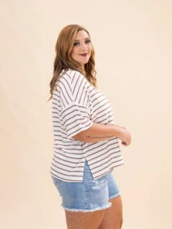 Striped Relaxed Fit Pullover Top | S-XL 11 Striped Relaxed Fit Pullover Top | S-XL -Discount Divas Shop 50d0e8f78d9093200a22bec8ae028c75