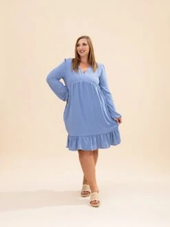 Airflow Long Puff Sleeve Babydoll Dress | S-3XL -Discount Divas Shop 510b8fca1c37bdf7fcf414b73fe8ef6b