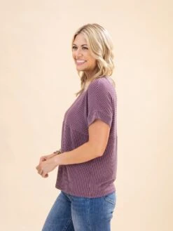 Short Sleeve Plain Corded Knit Mock Neck T Shirt | S-XL 13 Short Sleeve Plain Corded Knit Mock Neck T Shirt | S-XL -Discount Divas Shop 510b9296b516aa0380689e5ccfaa4924