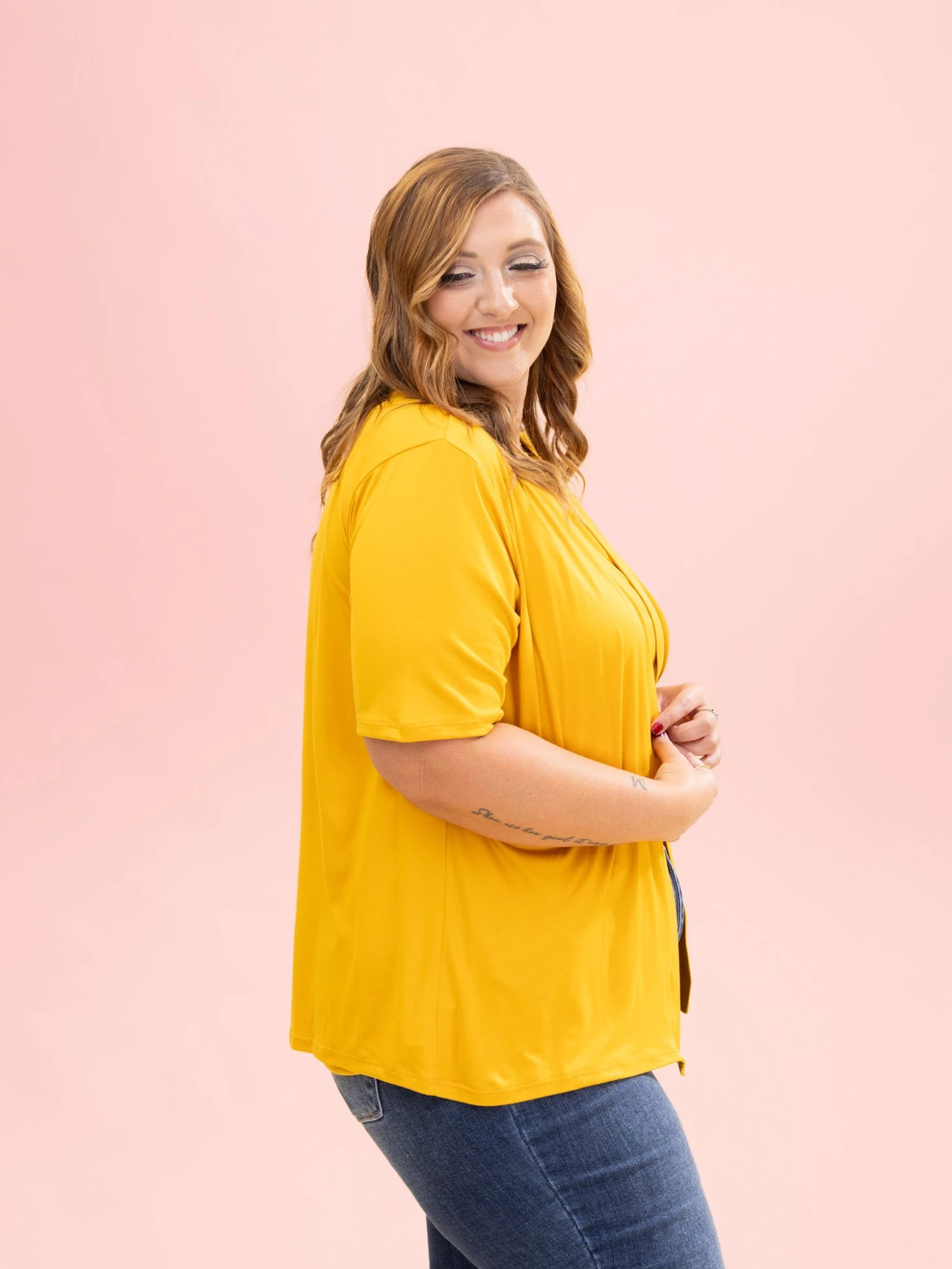 Short Sleeve Cardigan By DD Design | S-3XL 12 Short Sleeve Cardigan By DD Design | S-3XL - Image 12