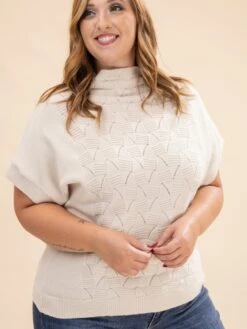 STACCATO Mock Neck Extended Short Sleeve Sweater | S-XL 11 STACCATO Mock Neck Extended Short Sleeve Sweater | S-XL -Discount Divas Shop 542a3a943fb2234e1369244095badd28