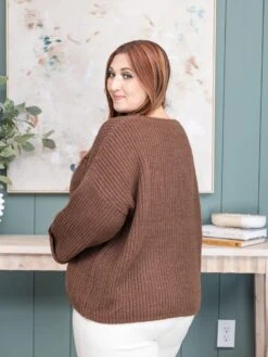 Round Neck Oversized Sweater | S - L -Discount Divas Shop 543aba7643e032fd484a4a68f8f8b048