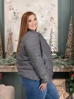The "Not So Puffy" Puffer Jacket By DD Design | XS - 2XL -Discount Divas Shop 54638e4395a1d92dd9aa64190117d9a5