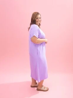 Airflow V-Neck Midi Dress By DD Design | S - 3XL -Discount Divas Shop 5526f9f58af1dfcc10bf06bd6bd7ecaf