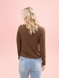 Long Sleeve Essential Tee By DD Design | S-3XL*Final Sale* -Discount Divas Shop 57faddb6104267a5ffce12dbcf712918