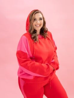 Luxe Scuba Color Block Hoodie By DD Design | S-3XL -Discount Divas Shop 58287768aedb4f36acf54ffcf1bf4eb5