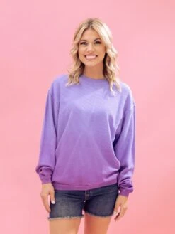 Dip Dye Ribbed Pullover By DD Design | S - 2XL -Discount Divas Shop 58893bb3babdcbb3ea6fc66dcc34a01a