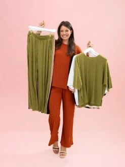 Ribbed Textured Oversized Top By DD Design | S-3XL Pair W/ Sku63862 -Discount Divas Shop 59668678495e9719873359ec3165e9fc