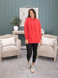 Lived In 2-Pocket Garment Washed Tunic Hoodie By DD Design | S-3XL -Discount Divas Shop 5a44d44194d331f458cdaa6aaf519aed