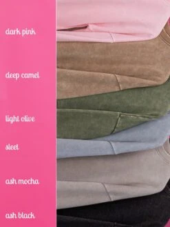 Zenana Acid Wash Fleece High Low Hem Pullover | S - 3X 17 Zenana Acid Wash Fleece High Low Hem Pullover | S - 3X -Discount Divas Shop 5a6481ad18d3b107e98064c8c9b03a91