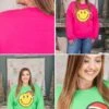 Oddi Santa Smiling Face Crewneck Sweatshirt | S-3XL Christmas