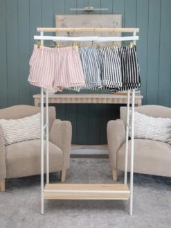 Stripe Shorts With Pockets | S - 3X Pair W/ Sku59513