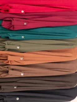 Dear Scarlett Wrinkle Free 3/4 Sleeve Open Front Cardigan | S-3X -Discount Divas Shop 5abb584065fd12fd92edbcfc69efec60