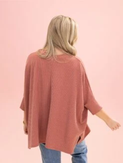 Raised Rib Easy-Fit Dolman 3/4 Sleeve Top By DD Design | Reg - Plus -Discount Divas Shop 5b5e0843b2177b10e99110a19e42a17a