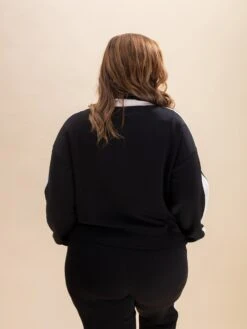 Modal Scuba Zip Up Jacket With Striping Detail | S-L Pair W/ Sku62794 -Discount Divas Shop 5bbd53b59255a887a3deb2f4fac866f0