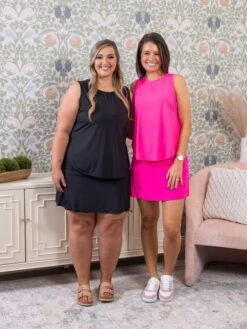 Sleeveless Solid Knit Top | S-3X