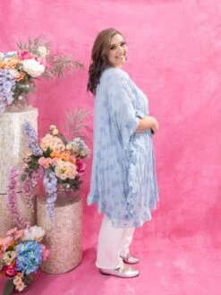 Embroidery Gauze Mineral Washed Duster Cardigan | S-3XL -Discount Divas Shop 5cac993f2587f73d1a9ccfd869e4445c