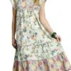 Patchwork Garden Midi Dress | S - L Umgee