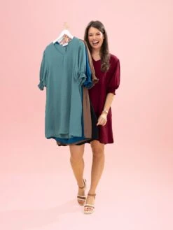 Smocked Sleeves V Neck Airflow Dress By DD Design | S-3XL 22 Smocked Sleeves V Neck Airflow Dress By DD Design | S-3XL -Discount Divas Shop 5f22e98bf2bda6a77c0f97c6fe685e28