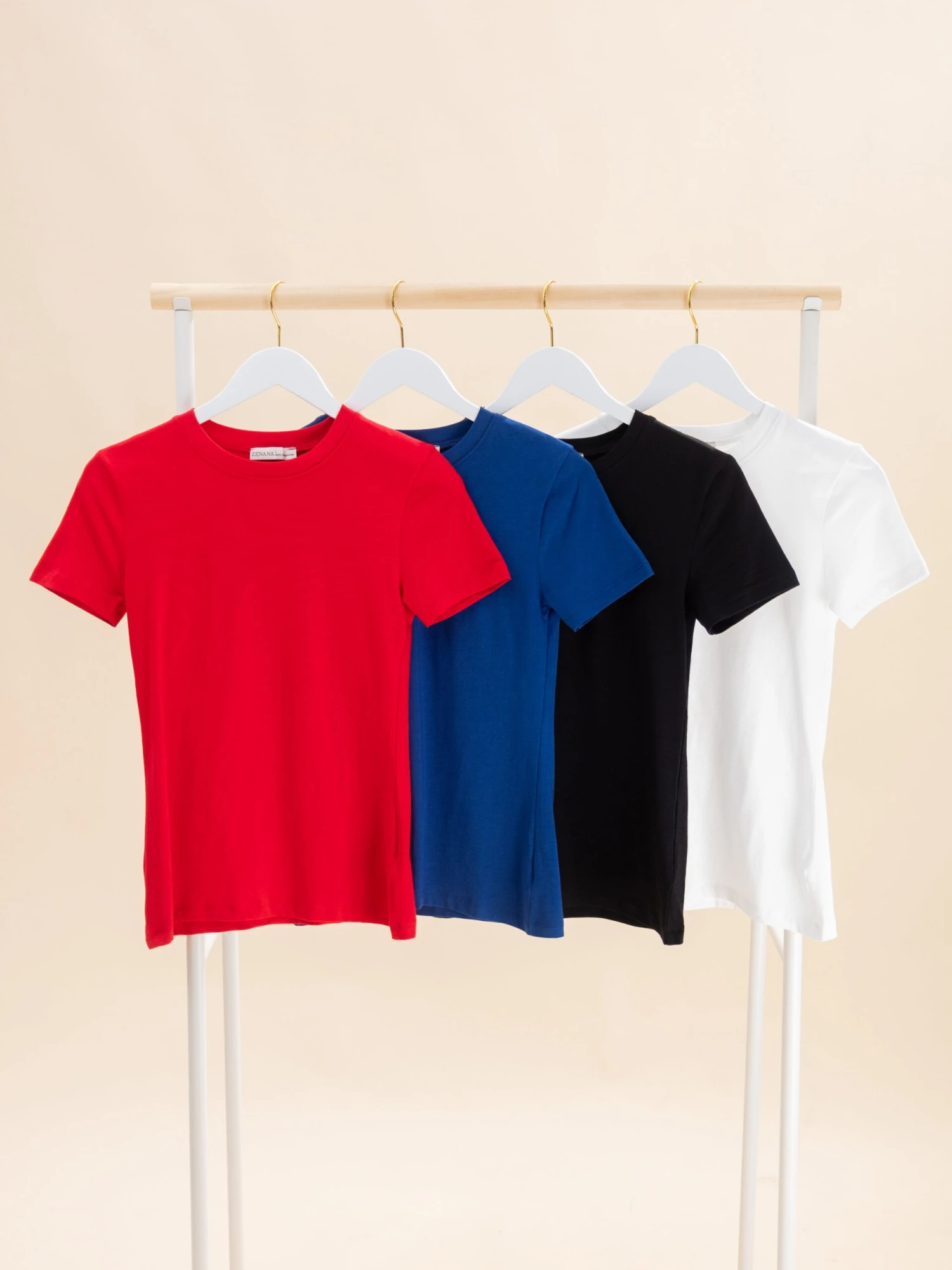 Zenana Basic Crew Neck Short Sleeve Tee | S-L*Final Sale* 11 Zenana Basic Crew Neck Short Sleeve Tee | S-L*Final Sale* - Image 11