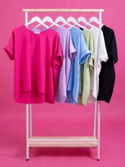 DD Design Airflow Round Neck Top W/ Cuffed Short Sleeves | S - 3XL 19 DD Design Airflow Round Neck Top W/ Cuffed Short Sleeves | S - 3XL -Discount Divas Shop 604fb6cbd7ed21383b5ee56e6f6f1226