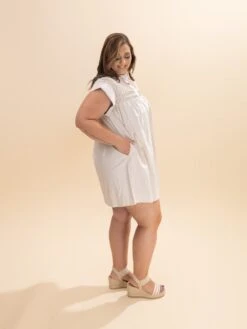 Drop Shoulder Pintuck Detail Dress W/ Pockets | S-L -Discount Divas Shop 60aeccae58f6ec436724424065e75a4b