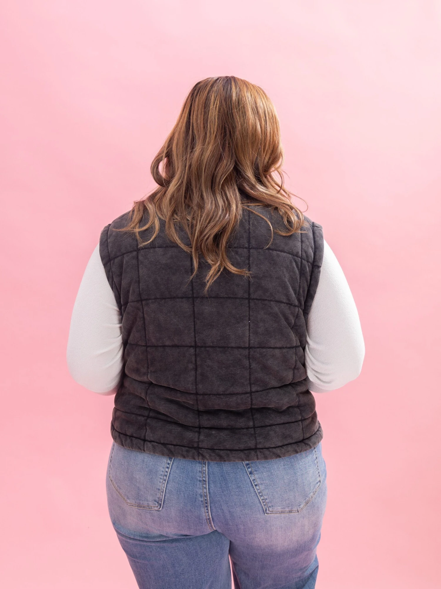 Washed Soft Quilted Vest By DD Design | S-3XL 8 Washed Soft Quilted Vest By DD Design | S-3XL - Image 8