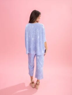 Floral Raised Rib Easy Fit 3/4 Sleeve Top By DD Design | Reg-Plus Pair W/ Sku62311 25 Floral Raised Rib Easy Fit 3/4 Sleeve Top By DD Design | Reg-Plus Pair W/ Sku62311 -Discount Divas Shop 628d4a6052eabfc314c5fa205842c555