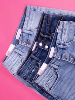 Diva Denim High Rise Expose Button Fray Hem Shorts | S-3XL -Discount Divas Shop 63ad1ee1409f1f7f0a5b546863a61bc0 1