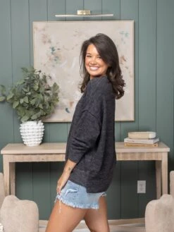 Zenana Luxe Hacci Oversized DropShoulder Top | S/M -X/L Christmas In July -Discount Divas Shop 63e3d6f6b7efafe116173398820886b1