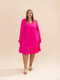 Airflow Long Puff Sleeve Babydoll Dress | S-3XL -Discount Divas Shop 6416c6a88234f1f52abf336d14d57007