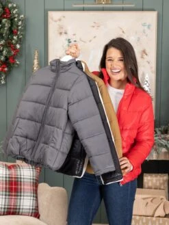 The "Not So Puffy" Puffer Jacket By DD Design | XS - 2XL -Discount Divas Shop 64665ef3ab148508dddccd442126b8e3