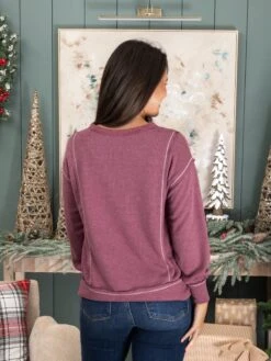 Waffle Long Sleeve Pullover | S - 3X -Discount Divas Shop 65750eefcdd9c32dc2fde917121c8a73