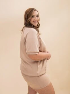 Solid Modal Scuba Banded Short Sleeve Top | S-3XL Pair W/ Sku62403 12 Solid Modal Scuba Banded Short Sleeve Top | S-3XL Pair W/ Sku62403 -Discount Divas Shop 65cf074921e45391cafb764259cf5142