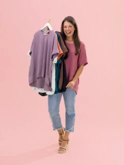 Amazing Airflow Round Neck Top W/ Cuffed Sleeves By DD Design | S-3XL -Discount Divas Shop 66d9e3affb54f72ad9c353202b18a705