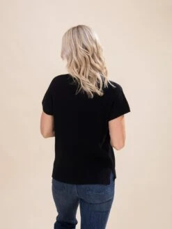 Ribbed Short Sleeve Sweater | S-3XL Pair W/ Sku63628 -Discount Divas Shop 671c942015110b0d4c6fccc0fde22947