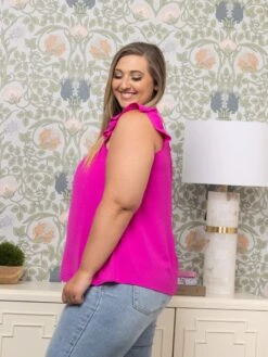 Airflow Ruffle Strap Gathered Neckline Top | S - L -Discount Divas Shop 6889f3f3ea40c1da255d2c7391364b68