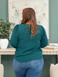 V-Neck With Ruffled Neck Detail Airflow Long Sleeve Top | S - 3XL -Discount Divas Shop 68e4c413fadbcce0fef72467ecd118a6