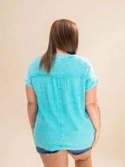 Zenana Washed Double Gauze Raw Edge Short Sleeve Top | S-3X 20 Zenana Washed Double Gauze Raw Edge Short Sleeve Top | S-3X -Discount Divas Shop 69d8d91ed07e2009ff1b458b8f1b3733