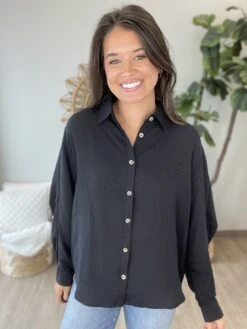 Woven Button Down Shirt | S/M - 2X/3X -Discount Divas Shop 6ZINTPlN4dvivfACkNV6eFsfcOiZH8chFxjzmdup